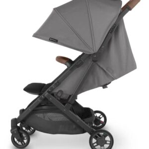 MINU V2 Stroller-Greyson (Charcoal mélange/Carbon/Saddle Leather)