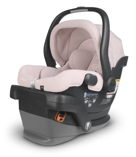 Vista V2 Stroller - Alice (Dusty Pink/Silver/Saddle Leather) + MESA V2 Infant Car Seat - Alice (Dusty Rose)