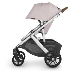 Vista V2 Stroller - Alice (Dusty Pink/Silver/Saddle Leather) + MESA V2 Infant Car Seat - Alice (Dusty Rose)