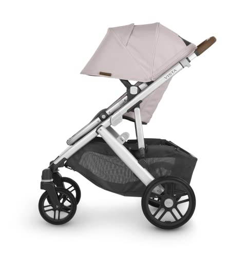 Vista V2 Stroller - Alice (Dusty Pink/Silver/Saddle Leather) + MESA V2 Infant Car Seat - Alice (Dusty Rose)