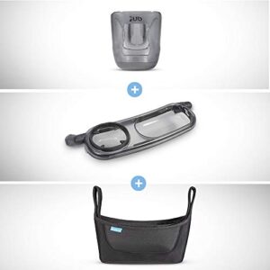 uppababy vista/cruz cup holder + snack tray + carry-all