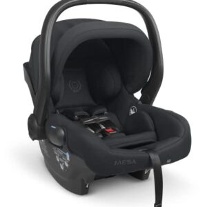 Vista V2 Stroller - NOA (Navy/Carbon/Saddle Leather) + MESA V2 Infant Car Seat - Jake (Charcoal)