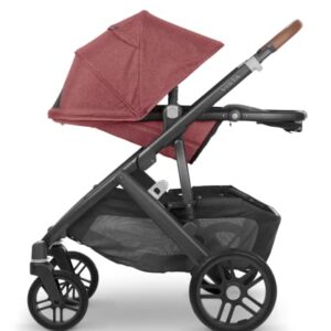 Vista V2 Stroller - Lucy (Rosewood mélange/Carbon/Saddle Leather)