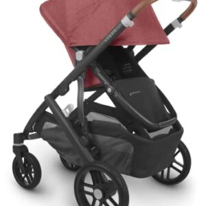 Vista V2 Stroller - Lucy (Rosewood mélange/Carbon/Saddle Leather)