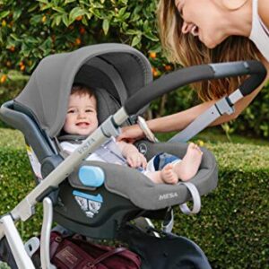 MESA Infant Car Seat - JORDAN (charcoal mélange|merino wool) + MESA Base, 1 Count (Pack of 1)