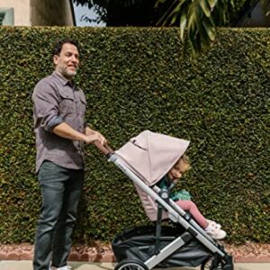 Cruz V2 Stroller - Alice (Dusty Pink/Silver/Saddle Leather) + MESA V2 Infant Car Seat - Alice (Dusty Pink)