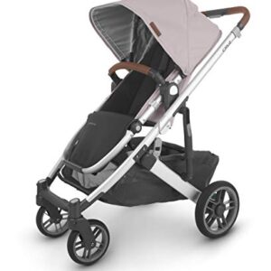 Cruz V2 Stroller - Alice (Dusty Pink/Silver/Saddle Leather) + MESA V2 Infant Car Seat - Alice (Dusty Pink)