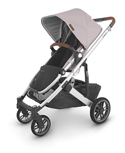 Cruz V2 Stroller - Alice (Dusty Pink/Silver/Saddle Leather) + MESA V2 Infant Car Seat - Alice (Dusty Pink)