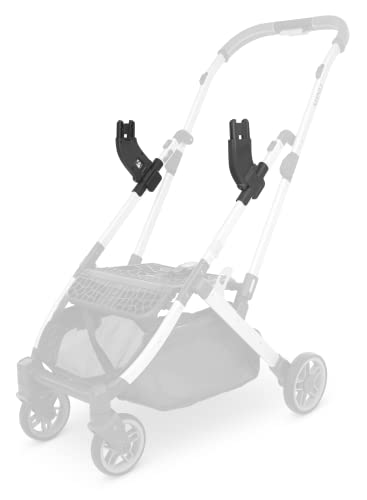 MINU V2 Stroller-Stella (Grey mélange/Silver/Chestnut Leather)+ Adapter for MESA