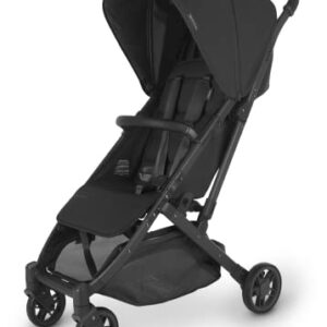 MINU V2 Stroller-Jake (Charcoal/Carbon/Black Leather)+ Adapter for MESA