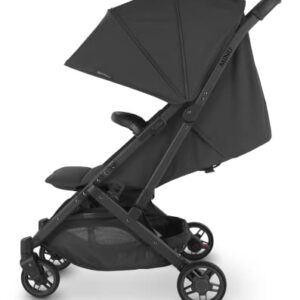 MINU V2 Stroller-Jake (Charcoal/Carbon/Black Leather)+ Travel Bag for MINU and MINU V2