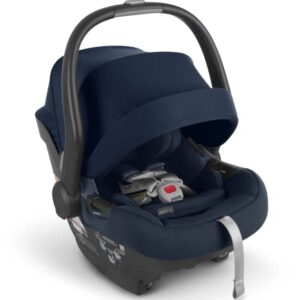 Cruz V2 Stroller - NOA (Navy/Carbon/Saddle Leather) + MESA MAX - NOA (Navy Melange)