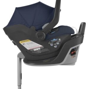 Cruz V2 Stroller - NOA (Navy/Carbon/Saddle Leather) + MESA MAX - NOA (Navy Melange)