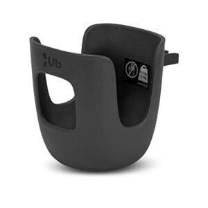 UPPAbaby ALTA Booster Seat - Jake (Black Melange) + Extra Cup Holder for ALTA