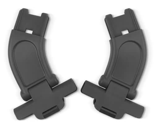 MINU V2 Stroller-Greyson (Charcoal mélange/Carbon/Saddle Leather)+ Adapter for Bassinet/MESA + Bassinet - Greyson (Charcoal Melange/Carbon)