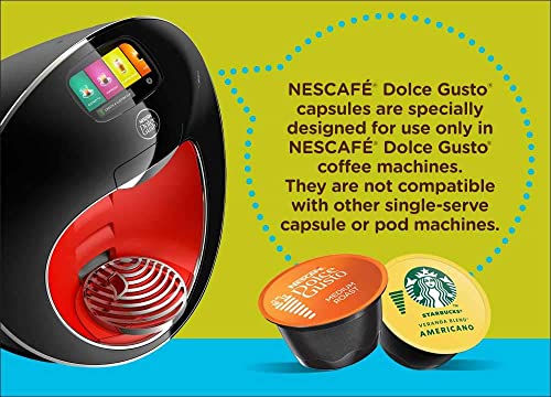 Starbucks Coffee by Nescafe Dolce Gusto, Starbucks Caramel Macchiato, Coffee Pods, 12 capsules, Pack of 3 (Packaging May Vary)