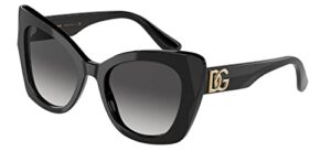 dolce & gabbana dg 4405 black/grey shaded 53/20/140 women sunglasses