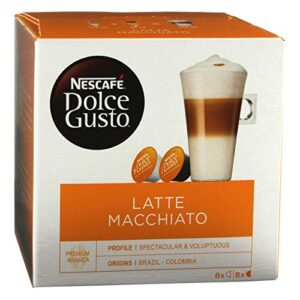 Nescafé Dolce Gusto Cream Set: Latte Macchiato, Cappuccino, Au Lait, 3 x 16 Capsules