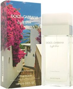 dolce & gabbana light blue escape to panarea for women – 3.3oz edt spray