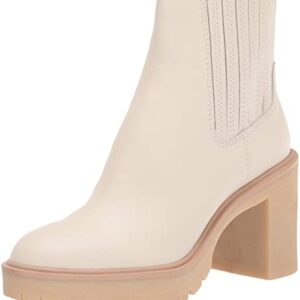 Dolce Vita Women's Caster H2O Fashion Boot, Ivory, 7