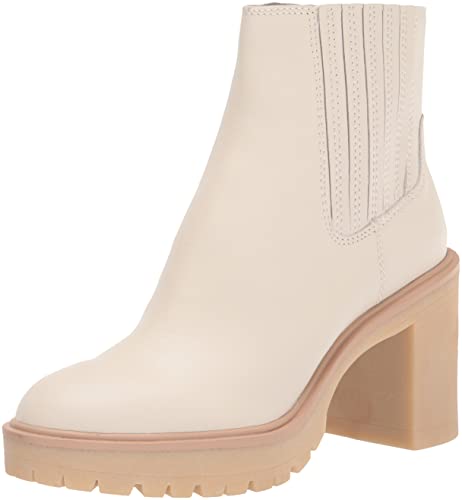 Dolce Vita Women's Caster H2O Fashion Boot, Ivory, 7
