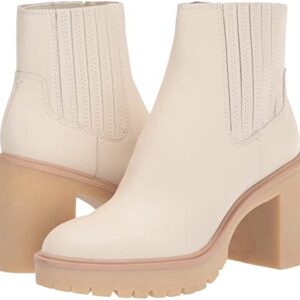 Dolce Vita Women's Caster H2O Fashion Boot, Ivory, 7