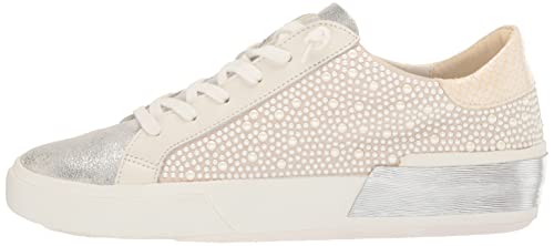 Dolce Vita Women's Zina Sneaker, Vanilla Pearls, 7