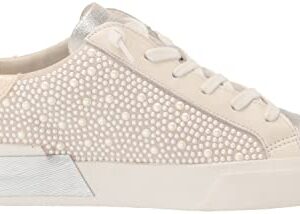 Dolce Vita Women's Zina Sneaker, Vanilla Pearls, 7