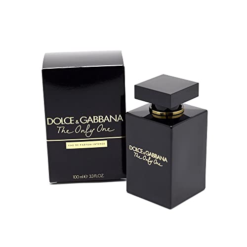 The Only One Intense by Dolce & Gabbana Eau De Parfum Spray for Women 3.4 Ounce (New Launch 2020), Black