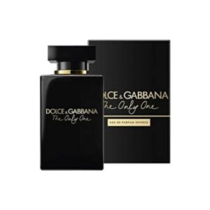 The Only One Intense by Dolce & Gabbana Eau De Parfum Spray for Women 3.4 Ounce (New Launch 2020), Black