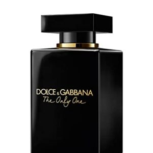 The Only One Intense by Dolce & Gabbana Eau De Parfum Spray for Women 3.4 Ounce (New Launch 2020), Black