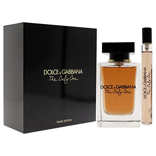 Dolce & Gabbana The Only One 3.3oz EDP Spray, 0.33oz EDP Spray Women 2 Pc Gift Set