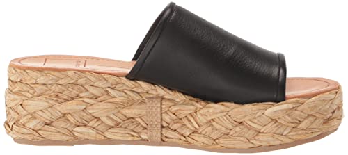 Dolce Vita Women's PABLOS Sandal, Black Leather, 8