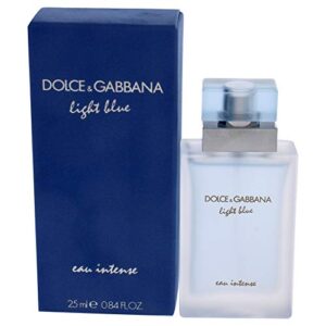 dolce and gabbana light blue eau intense women edp spray (mini) deg00283 0.84 fl oz (pack of 1)
