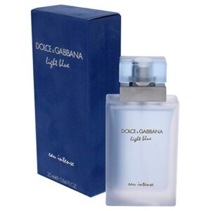 Dolce and Gabbana Light Blue Eau Intense Women EDP Spray (Mini) DEG00283 0.84 Fl Oz (Pack of 1)