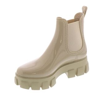 dv by dolce vita women’s splash rain boot, ivory, 9