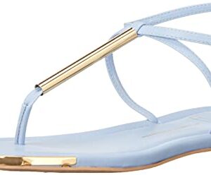 Dolce Vita Women's ARCHEY Flat Sandal, Sky Blue Stella, 9