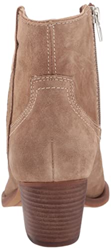 Dolce Vita Women's SILMA Ankle Boot, Truffle Suede, 8