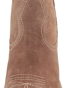 Dolce Vita Women's SILMA Ankle Boot, Truffle Suede, 8