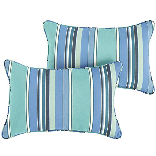 Mozaic Home Sunbrella Dolce Oasis Outdoor Pillow Set, 2 Count (Pack of 1)