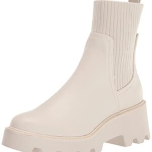 DV Dolce Vita womens Villa Fashion Boot, Ivory, 8.5 US