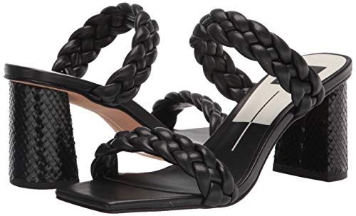 Dolce Vita womens Paily Heeled Sandal, Black Stella, 7.5 US