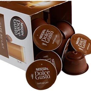 Nescafé Dolce Gusto Café au lait, Pack of 6, 6 x 16 Capsules