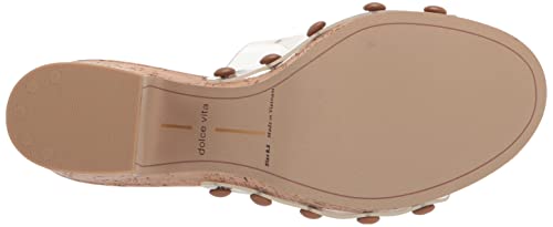 Dolce Vita Women's EMOL Sandal, Crystal Vinyl, 8.5