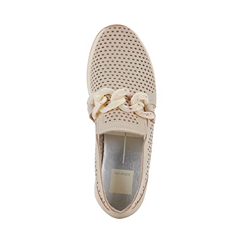 Dolce Vita Women's JHENEE PERF Sneaker, Sand Nubuck, 6.5