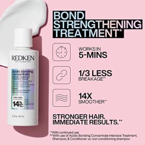 Redken Bonding Treatment for Damaged Hair Repair | Acidic Bonding Concentrate | For All Hair Types