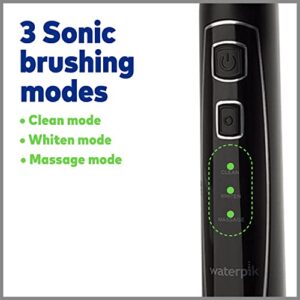 Waterpik Complete Care 5.0 Water Flosser + Sonic Electric Toothbrush, Black WP-862