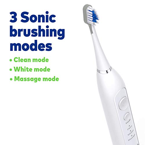 Waterpik Complete Care 9.0 Sonic Electric Toothbrush with Water Flosser, CC-01 White, 11 Piece Set