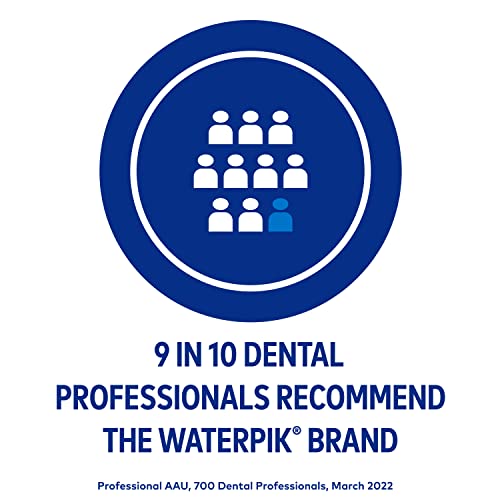 Waterpik ION Professional Cordless Water Flosser Teeth Cleaner Rechargeable and Portable, Black, 1 Count