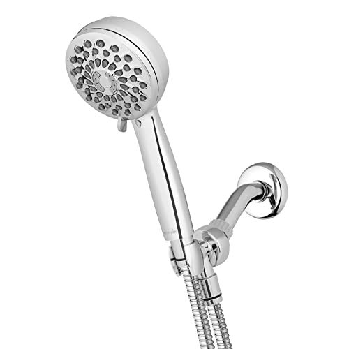 Waterpik High Pressure Hand Held Shower Head With Hose, PowerPulse Massage 7-Mode, Chrome XPB-763ME